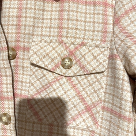 Loft Plaid Shacket - Picture 5 of 7
